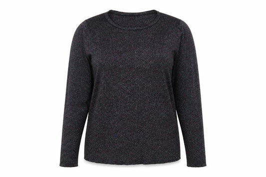 Womens UK Size 14 M&Co Black Pullover Jumper