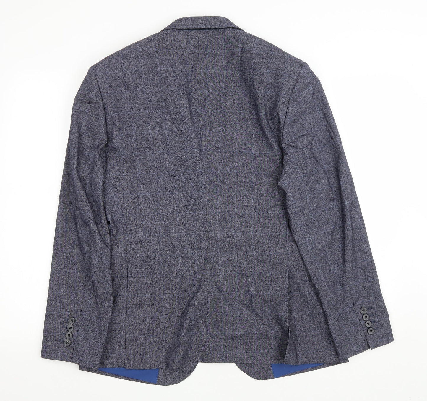 Mens UK Size 42 Burton Regular Grey Suit Jacket
