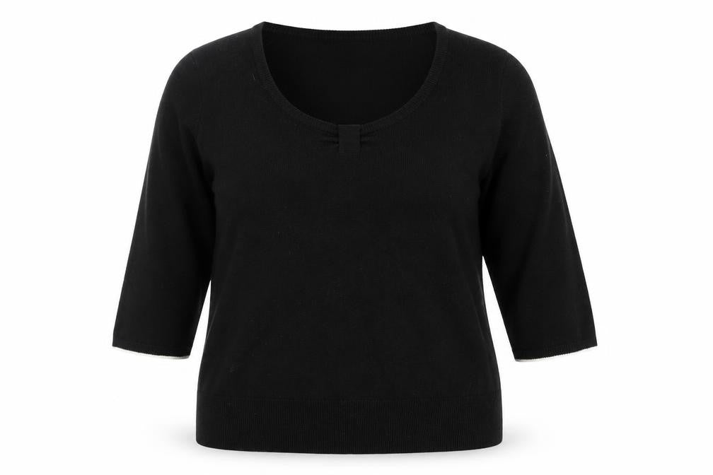 Womens UK Size 16 Wardrobe Black Pullover Jumper