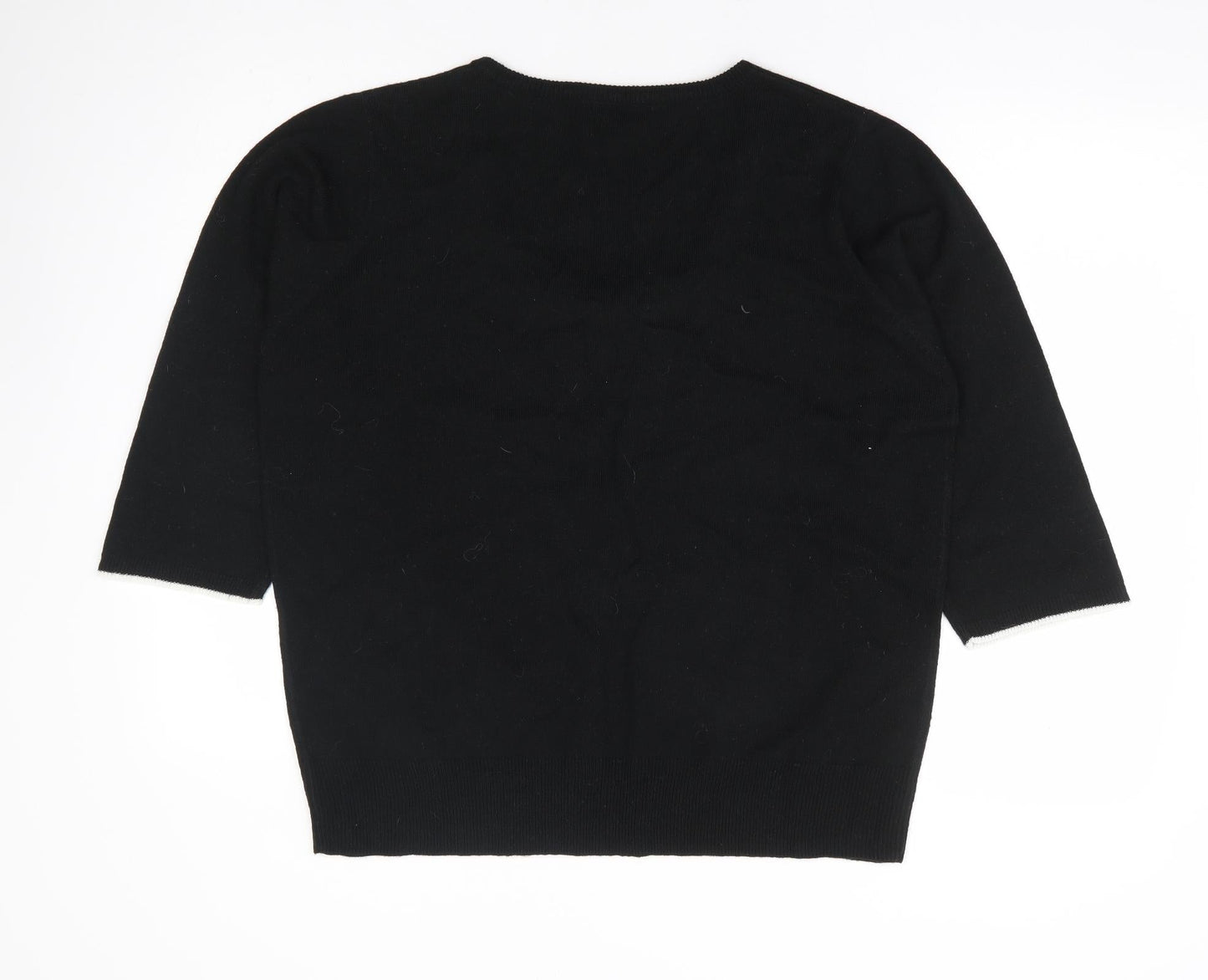 Womens UK Size 16 Wardrobe Black Pullover Jumper