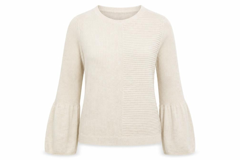 Womens UK Size 12 George Beige Pullover Jumper