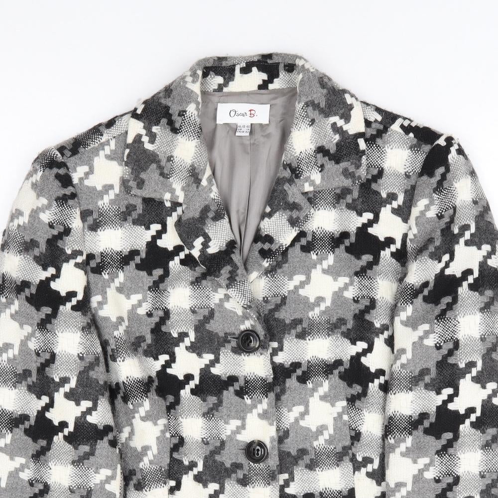 Womens UK Size 14 Oscar B Black Jacket