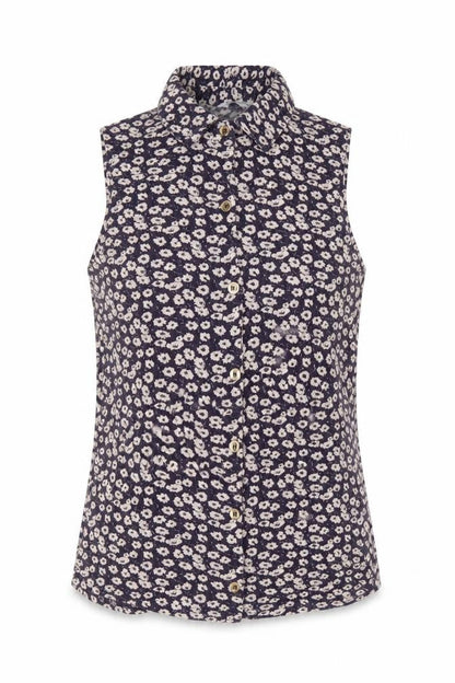 Womens UK Size 8 New Look Purple Basic Button-Up