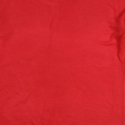 Womens UK Size 12 Bonmarché Red Pullover Jumper