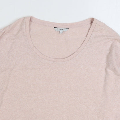 Womens UK Size 8 NEXT Pink Pullover Sweatshirt