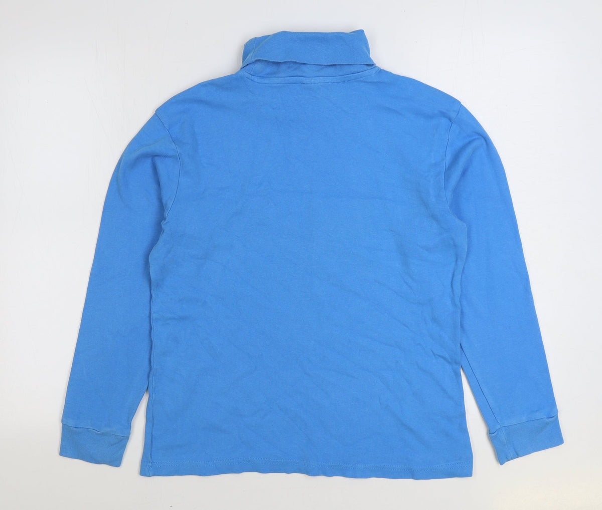 Crane Snow Womens Blue Cotton Pullover Sweatshirt Size M Pullover