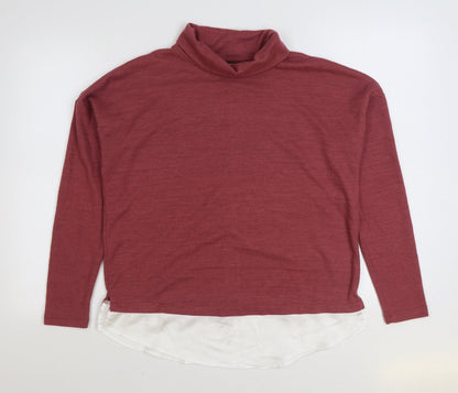 Womens UK Size M Nocozo Pink Pullover Jumper
