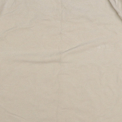 Womens UK Size 4 Sky Beige Pullover Jumper