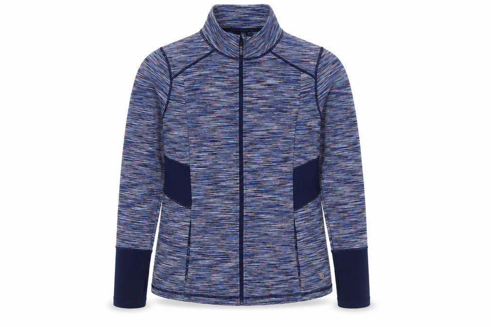 Dunnes Womens Multicoloured Geometric Jacket Size M Zip