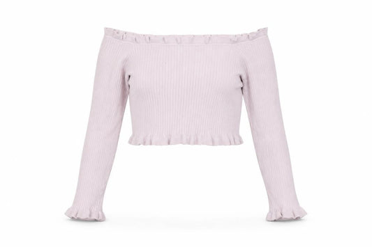 Womens UK Size 10 Threadbare Pink Cropped Blouse
