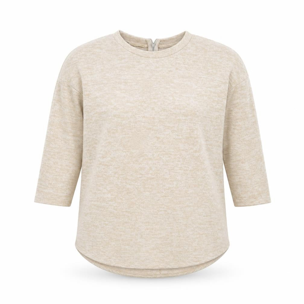 Womens UK Size 2XS Primark Beige Pullover Jumper