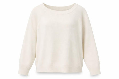 Marks and Spencer Womens Ivory Roll Neck Acrylic Pullover Jumper Size 14