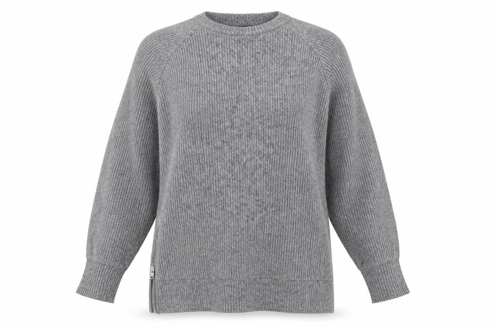 Womens UK Size 14 F&F Grey Shrug Jumper