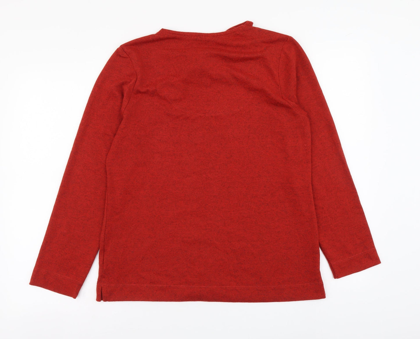 Womens UK Size 10 Tigi Red Basic Blouse