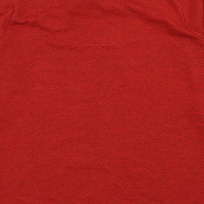 Womens UK Size 10 Tigi Red Basic Blouse