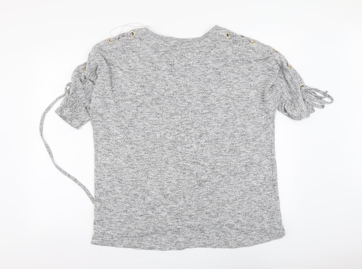 Womens UK Size 16 Selected Grey Basic Blouse