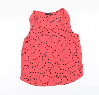 Womens UK Size 8 Marks and Spencer Pink Camisole Tank