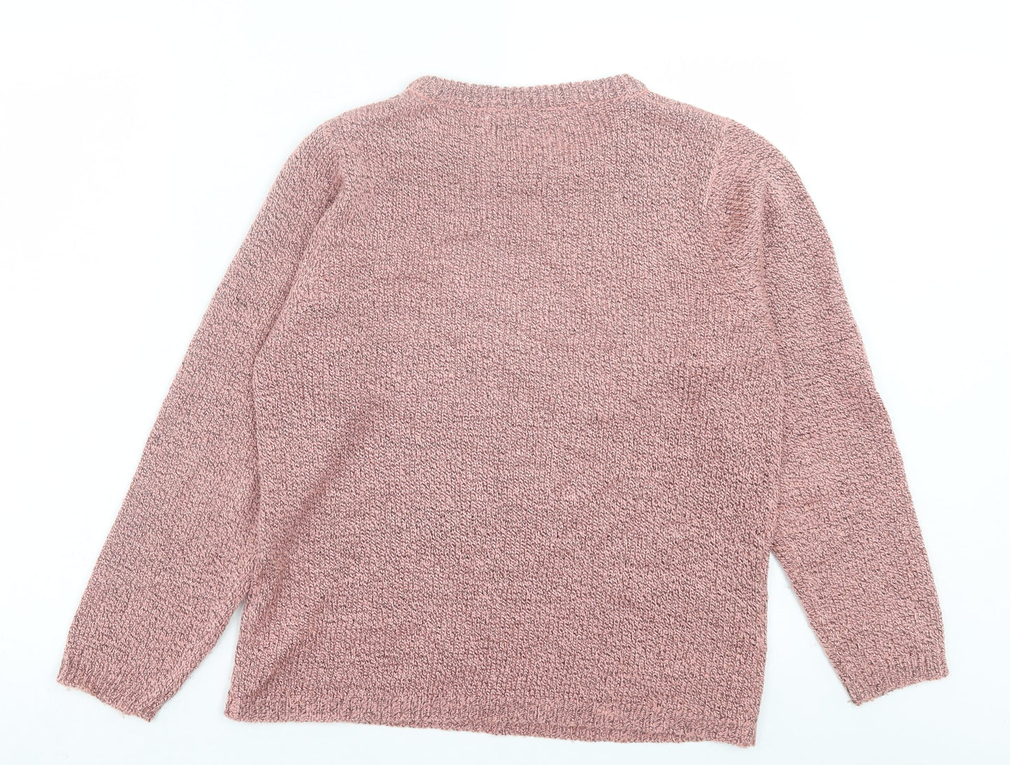 Womens UK Size M Beaumonde Pink Pullover Jumper