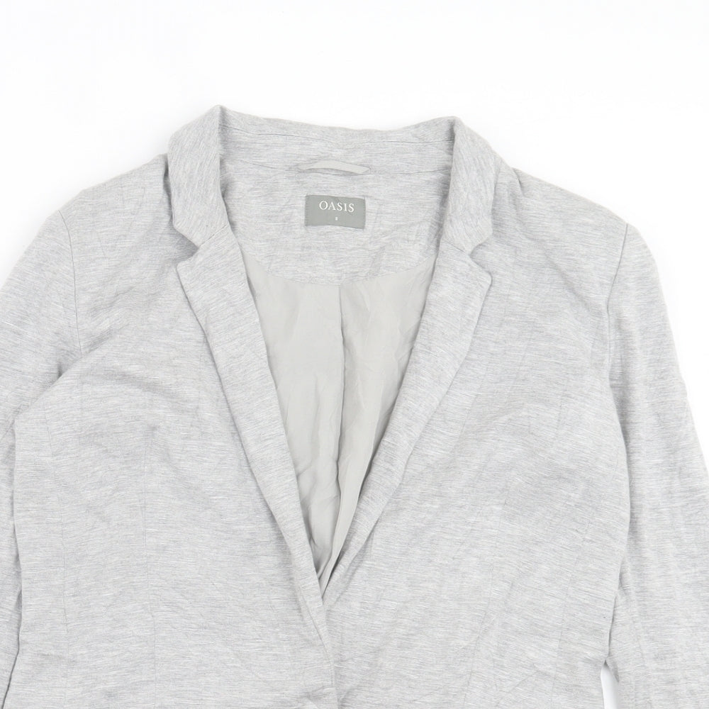 Womens UK Size 8 Oasis Grey Jacket