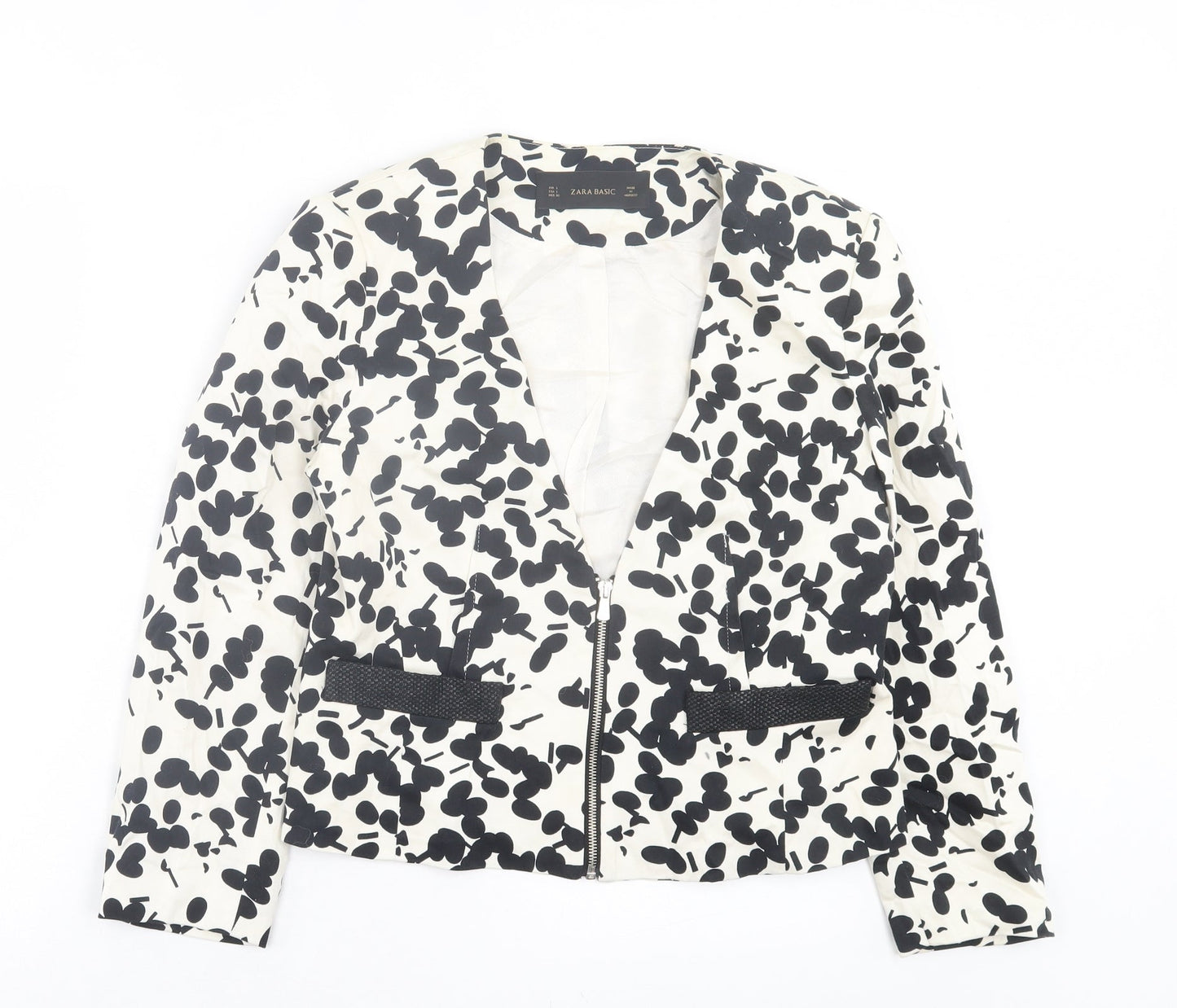 Womens UK Size L Zara White Jacket
