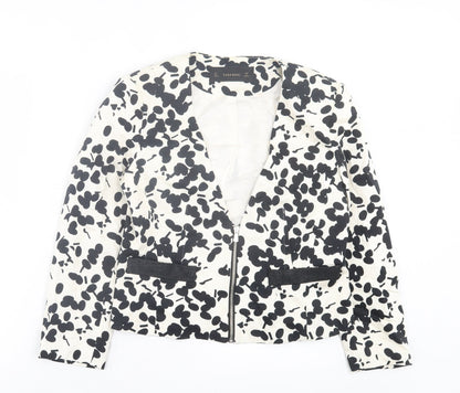 Womens UK Size L Zara White Jacket