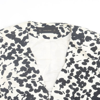 Womens UK Size L Zara White Jacket