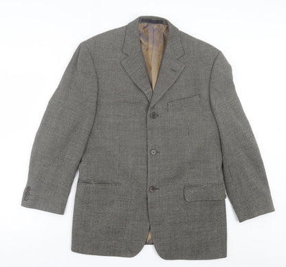Mens UK Size 38 Marks and Spencer Regular Brown Suit Jacket
