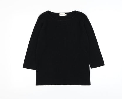 Womens UK Size M Bonmarché Black Pullover Jumper