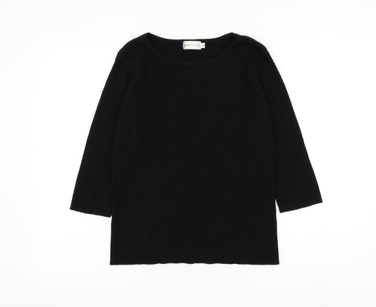 Womens UK Size M Bonmarché Black Pullover Jumper