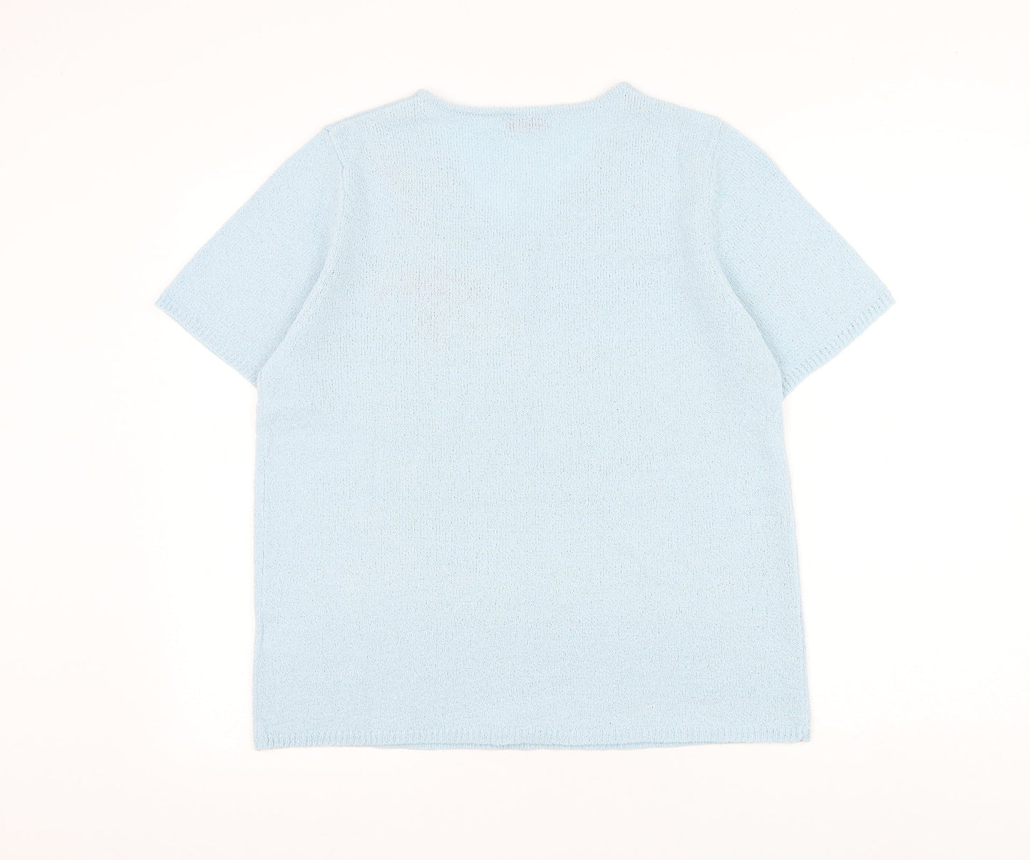 Womens UK Size M Bonmarché Blue Pullover Jumper