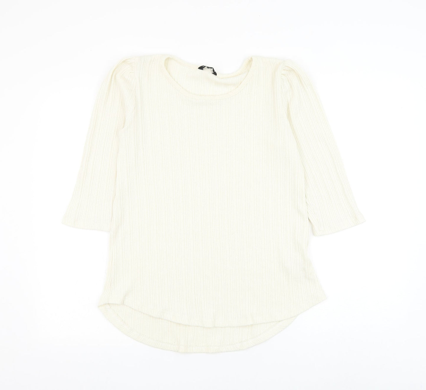 Womens UK Size 12 Peacocks White Pullover Jumper