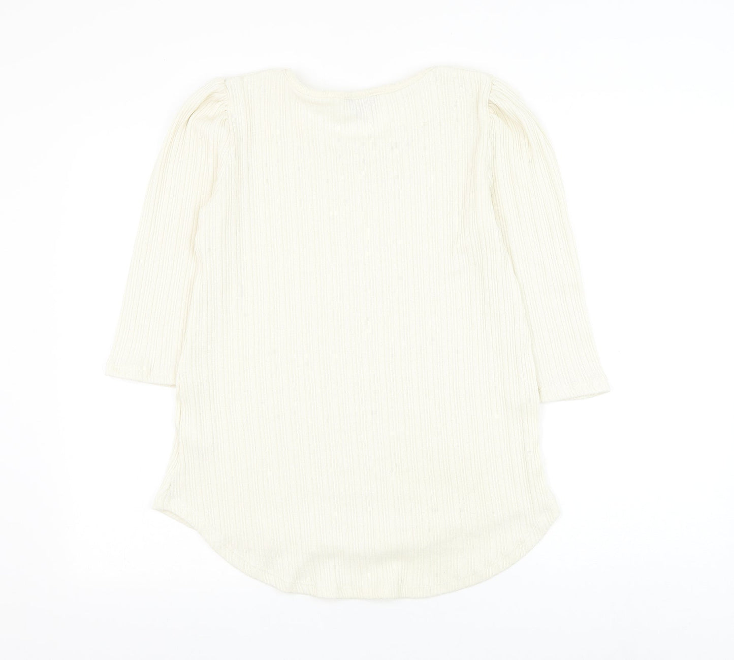 Womens UK Size 12 Peacocks White Pullover Jumper