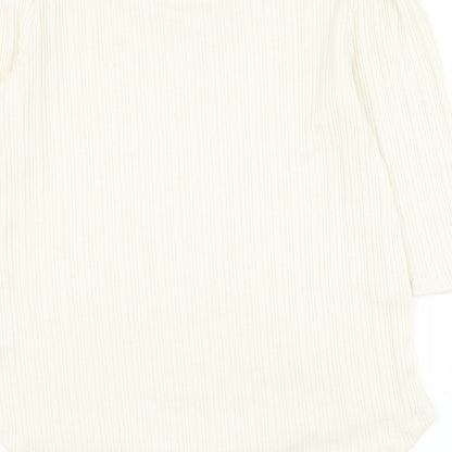 Womens UK Size 12 Peacocks White Pullover Jumper