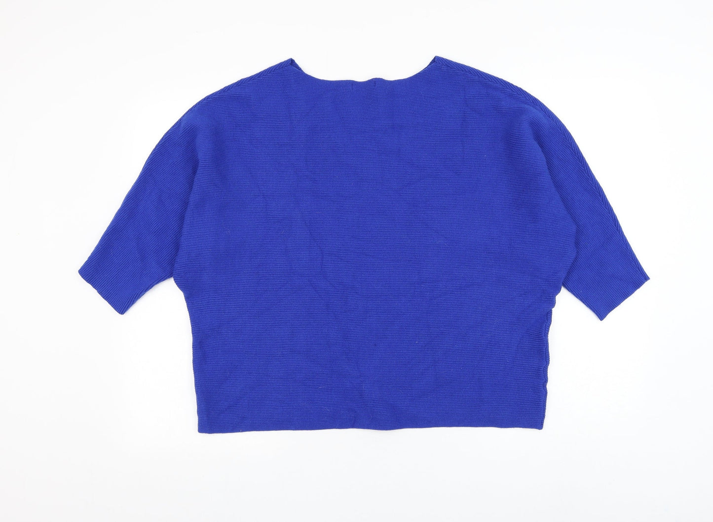 Womens UK Size L Viz A Viz Blue Pullover Jumper
