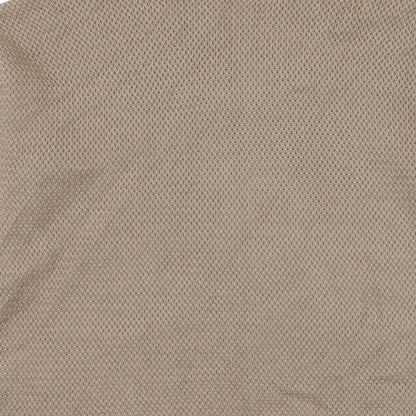 Womens UK Size 2 Marble Brown Cardigan Jumper