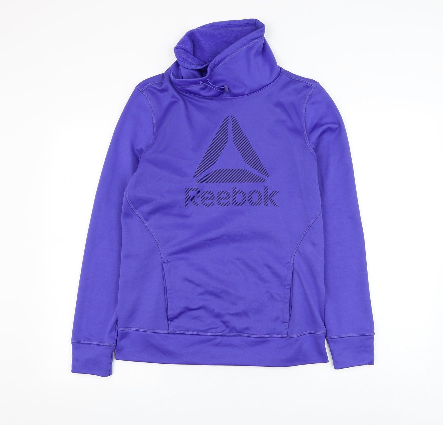 Mens UK Size S Reebok Blue Pullover Sweatshirt