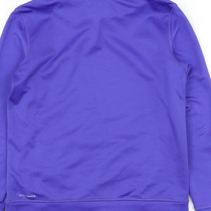 Mens UK Size S Reebok Blue Pullover Sweatshirt