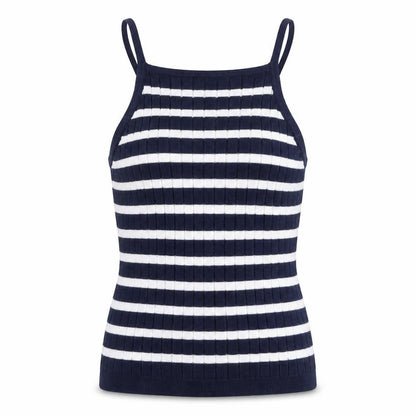 Womens UK Size S Preworn Blue Basic Tank