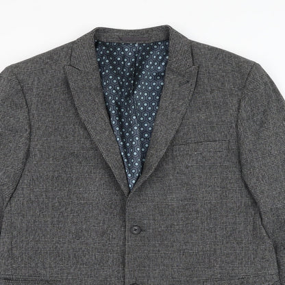 Mens UK Size 44 NEXT Regular Grey Suit Jacket