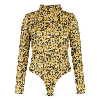 Womens UK Size 12 Primark One-Piece Yellow Bodysuit