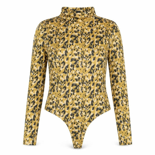Womens UK Size 12 Primark One-Piece Yellow Bodysuit