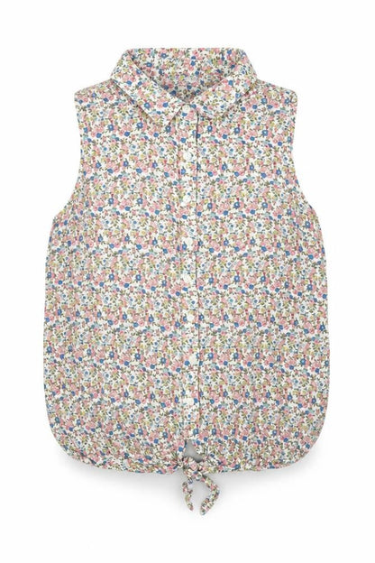 Womens UK Size 8 Avenue Multicoloured Basic Button-Up