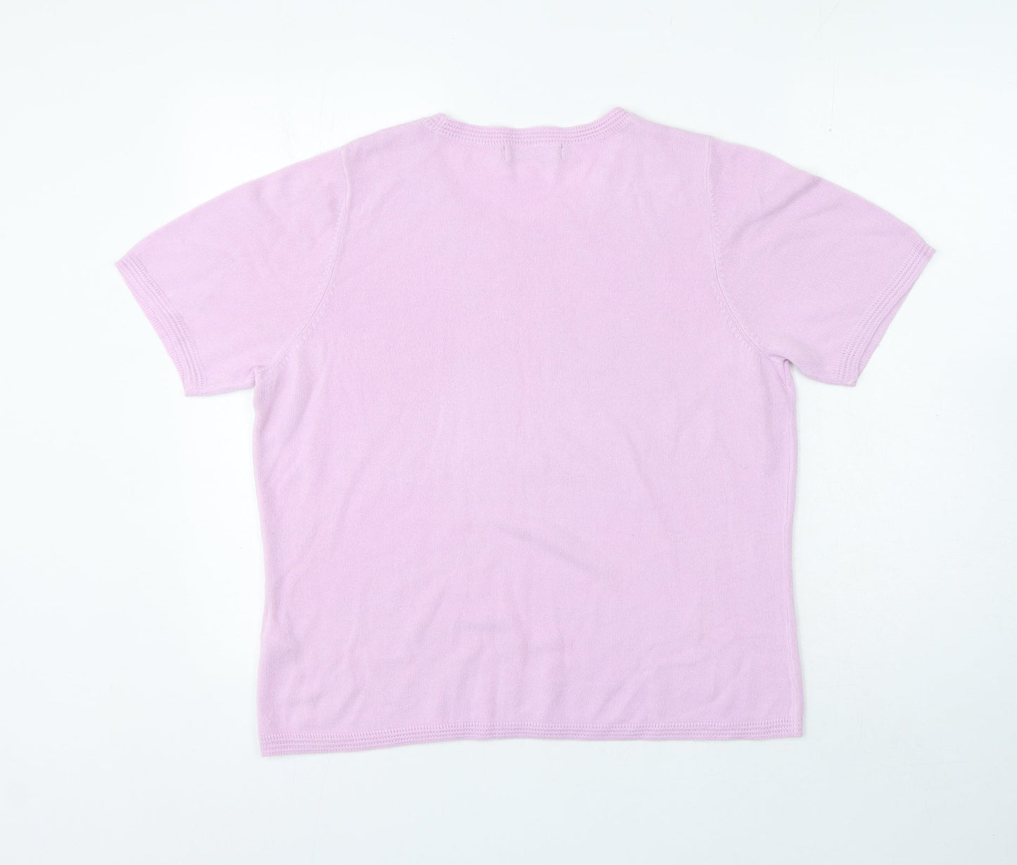 Marks and Spencer Womens Purple Acrylic Top Nightshirt Size 16