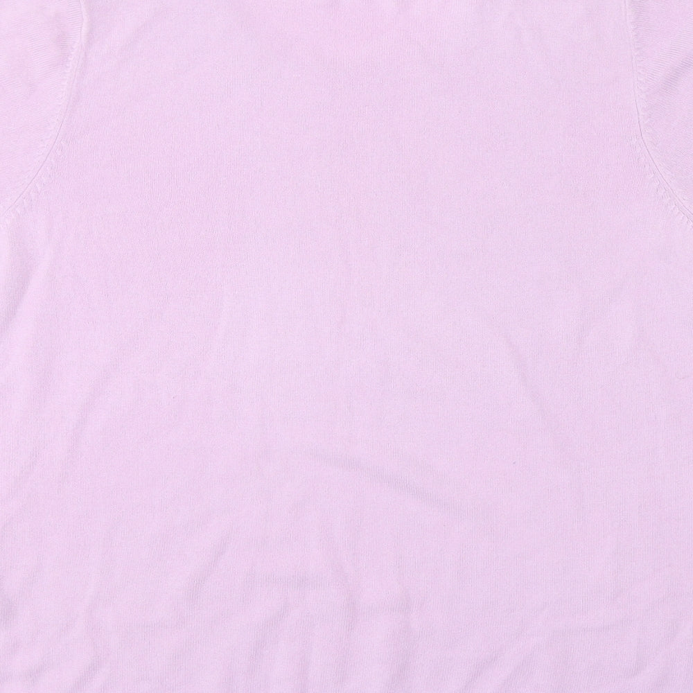 Marks and Spencer Womens Purple Acrylic Top Nightshirt Size 16