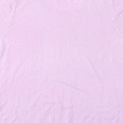Marks and Spencer Womens Purple Acrylic Top Nightshirt Size 16