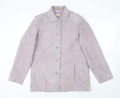 Kaleidoscope Womens Purple Jacket Size 16 Button