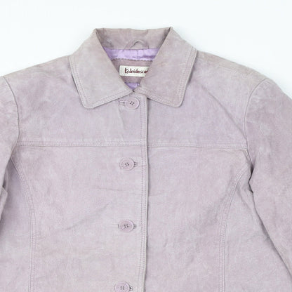 Kaleidoscope Womens Purple Jacket Size 16 Button