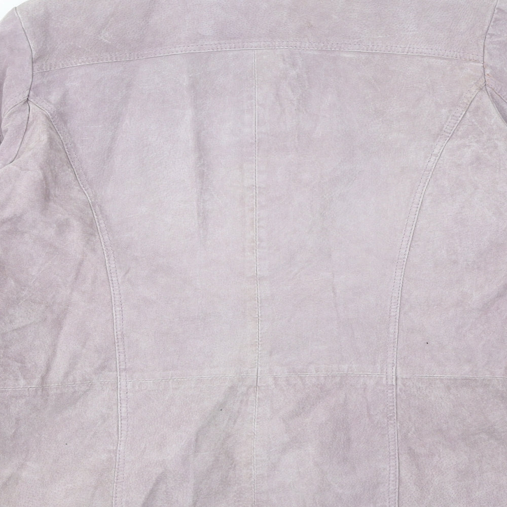 Kaleidoscope Womens Purple Jacket Size 16 Button