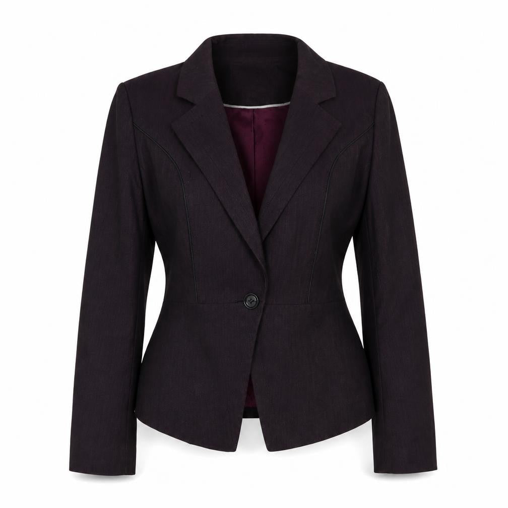 Womens UK Size 10 NEXT Regular Purple Blazer
