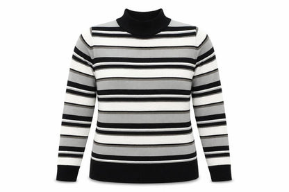 Womens UK Size 14 Pure & Natural Multicoloured Pullover Jumper